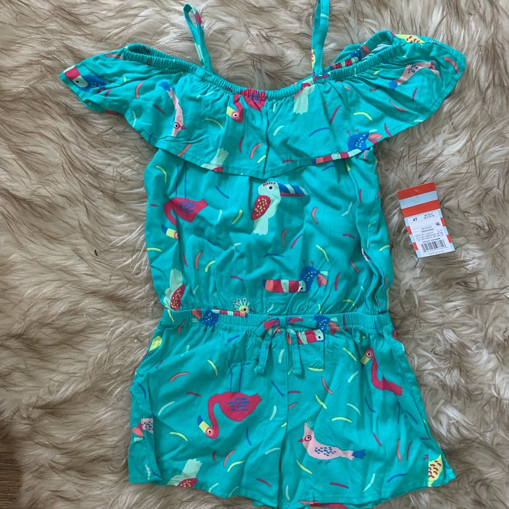 NWT Cat & Jack Romper 🌴